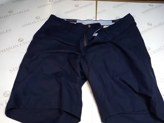 POLO RALPH LAUREN CLASSIC FIT DENIM SHORTS IN NAVY - SIZE 34