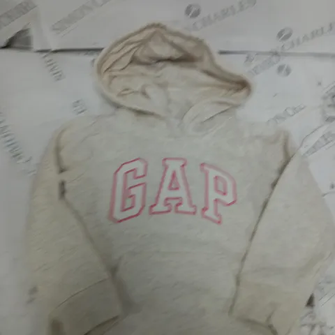 GIRLS GAP JUMPER OFF WHITE & PINK COLOUR 