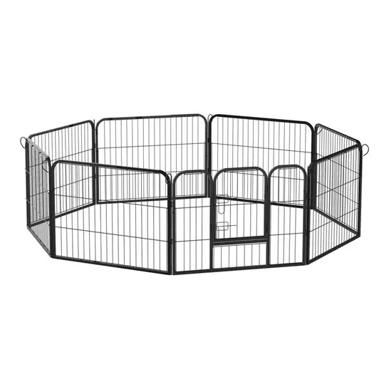 BOXED 60CM HEAVY DUTY METAL PET PEN 