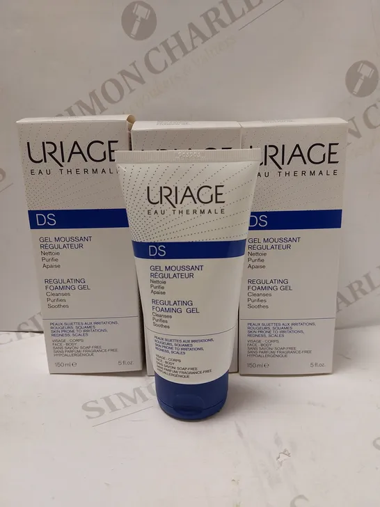 LOT OF APPROX 12 X 150ML URIAGE DS CLEANSING GEL