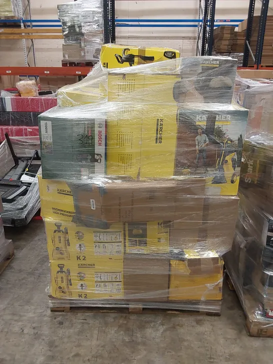 PALLET OF APPROXIMATELY 21 UNPROCESSED RAW RETURN HOUSEHOLD AND ELECTRICAL GOODS TO INCLUDE;