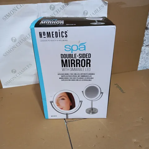 BOXED HOMEDICS SPA DOUBLE SIDED MIRROR MIR-8150-EU