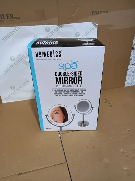 BOXED HOMEDICS SPA DOUBLE SIDED MIRROR MIR-8150-EU