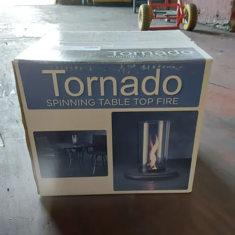 BOXED TORNADO SPINNING TABLE TOP FIRE