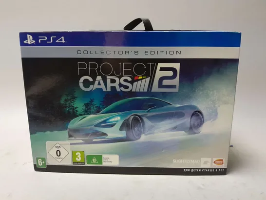 BOXED PROJECT CARS 2 COLLECTORS EDITION (PS4)