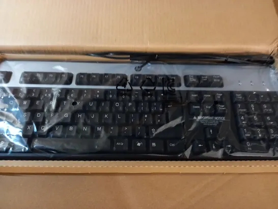 BOXED HP WIRED KEYBOARD