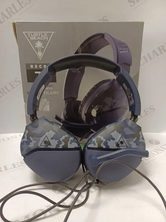 TURTLE BEACH RECON 70 BLUE CAMO GAMING HEADSET