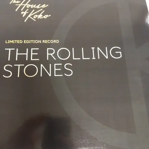 THE HOUSE OF KOKO LIMITED EDITION RECORD THE ROLLING STONES VINYL RECORDING