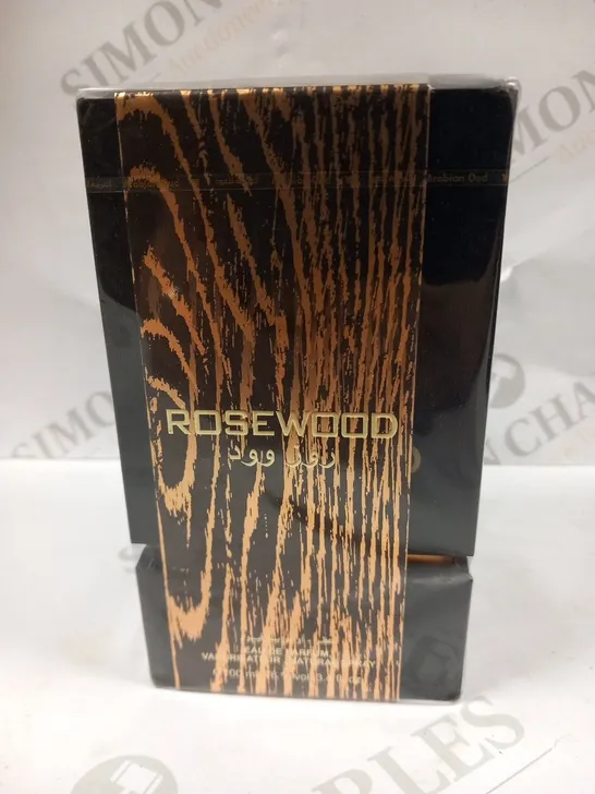 BOXED AND SEALED ARABIAN OUD ROSEWOOD EAU DE PARFUM 100ML