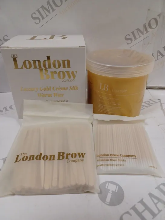 THE LONDON BROW COMPANY LUXURY GOLD WARM WAX