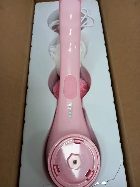 BLUSHLY RECHARGEABLE CLEANSING & EXFOLIATING BODY BRUSH 