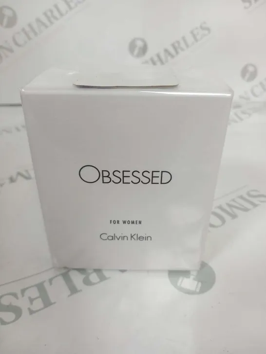 BOXED AND SEALED OBSESSED FOR WOMEN CALVIN KLEIN EAU DE PARFUM 50ML