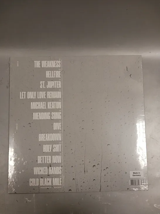 SEALED RUSTON KELLY THE WEAKNESS SPECIAL EDITION SILVER VINYL 