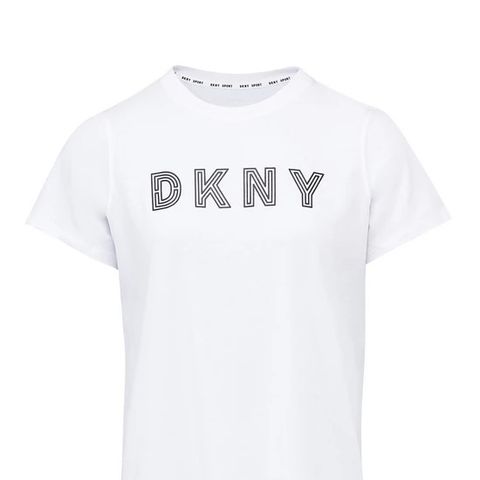 BRAND NEW DKNY SPORT TRACK LOGO T-SHIRT SIZE XS