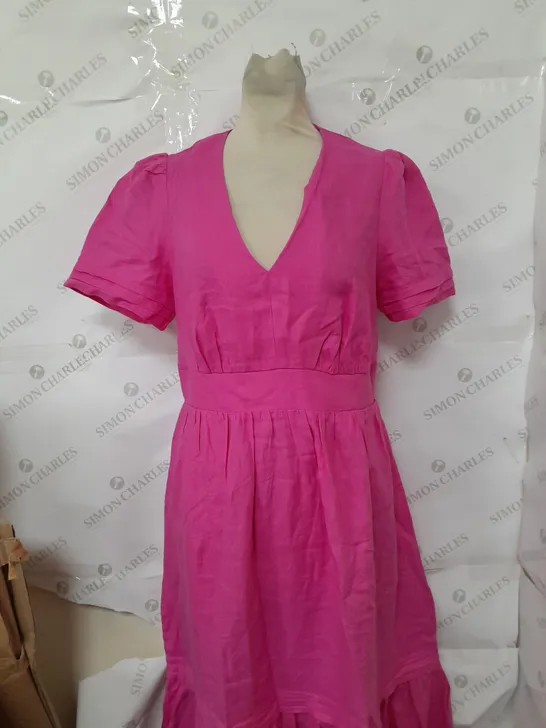 BODEN HOT PINK DRESS SIZE UK 12R