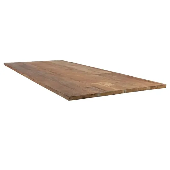 BOXED  WOODEN FINIS RECTANGULAR TABLE TOP - H2.4 X 200W ( NO LEGS )