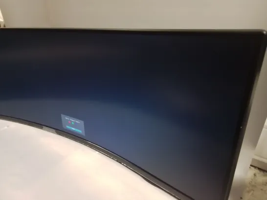 SAMSUNG CURVED 49" MONITOR WITH STAND