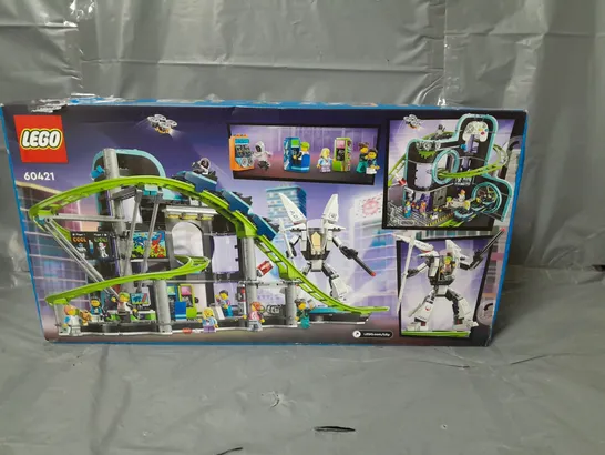 LEGO CITY ROBOT WORLD ROLLER-COASTER PARK TOY 60421 RRP £89.99