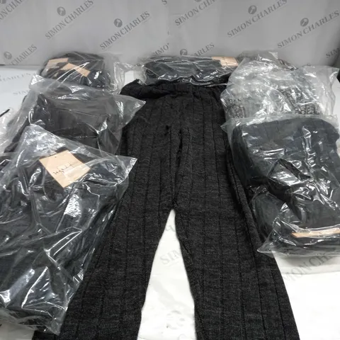 APPROXIMATELY 10 ASSORTED CLOTHING ITEMS IN VARIOUS SIZES AND COLOURS TO INCLUDE PANTS