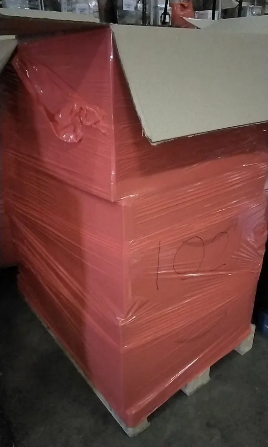 PALLET OF 6 BOXES CONTAINING ASSORTED ITEMS INCLUDING TABLETOP DRUM GRATER, PET HAIR REMOVER, HAPPY BIRTHDAY BALLOONS, HALLOWEEN MASK, AIR FRYER LINERS 