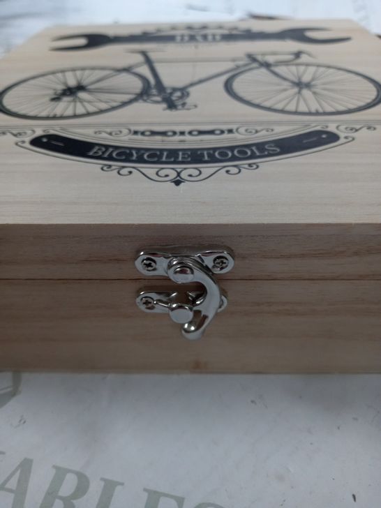 CYCLIST'S PERSONALISED TOOL BOX  RRP £19.99