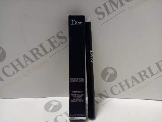 CHRISTIAN DIOR DIORSHOW ON STAGE LINER WATERPROOF #096 SATIN BLACK 