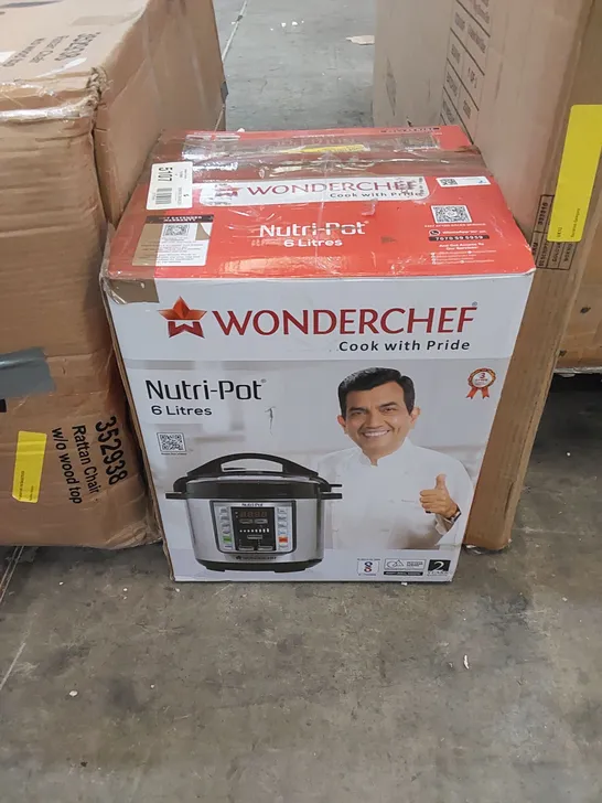 BOXED NUTRI POT 6L ELECTRIC PRESSURE COOKER (1 BOX)