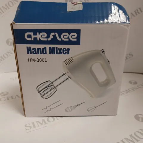 BOXED CHEFLEE HAND MIXER - HM-3001