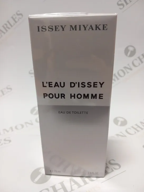 BOXED AND SEALED ISSEY MIYAKE L'EAU D'ISEY POUR HOMME EAU DE TOILETTE 75ML