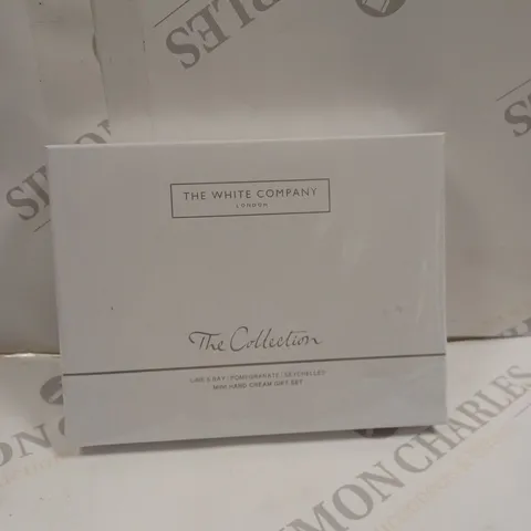 BOXED AND SEALED THE WHITE COMPANY THE COLLECTION MINI HAND CREAM SET