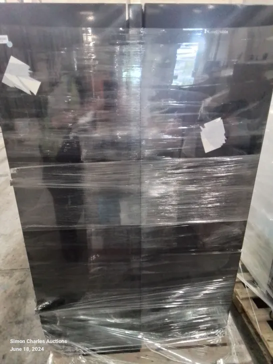 PALLET OF 2X RUSSELL HOBBS RH180FFFF55B FREESTANDING FROST FREE FRIDGE FREEZERS - UNPROCESSED RAW RETURNS