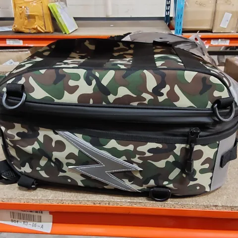 BOXED EXTREME WORLD MOTORCYCLE BAG - CAMOUFLAGE (1 BOX)