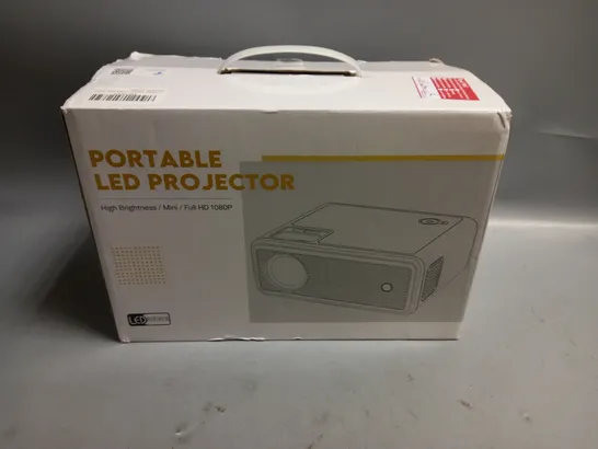 BOXED CLOKOWE PORTABLE LED PROJECTOR 