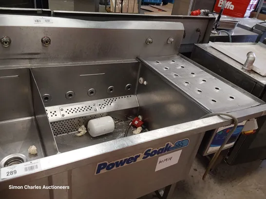 POWER SOAK COMMERCIAL WASHING STATION 