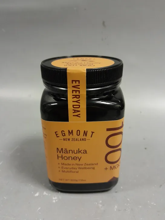 SEALED EGMONT 100+MGO MANUKA HONEY - 500G