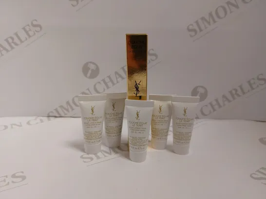 BOX OF APPROX 5 YVES SAINT LAURENT RADIANT TOUCH ILLUMINATOR AND LONG WEAR GLOW