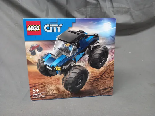 BOXED LEGO CITY MONSTER TRUCK 60402