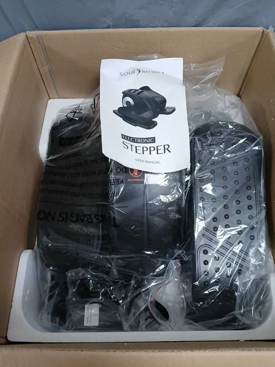 SOUL SMART ELECTRONIC STEPPER IN BLACK