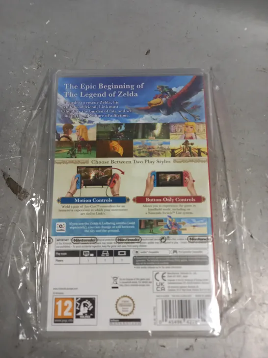 THE LEGEND OF ZELDA SKYWARD SWORD HD FOR NINTENDO SWITCH 