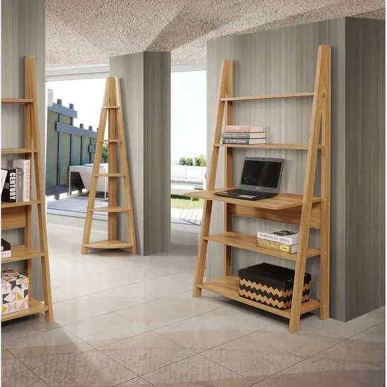 TAB LADDER BOOKCASE COLOUR: OAKf