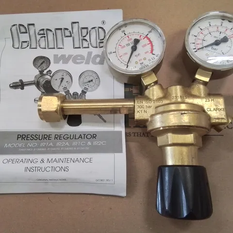 CLARKE WELD PRESSURE REGULATOR 