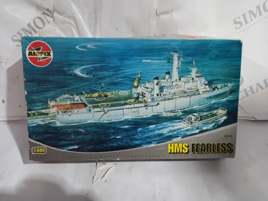 BOXED AIRFIX HMS FEARLESS SHIP - 1:600