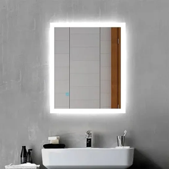 RECTANGULAR LED MIRROR 60CM X 50CM