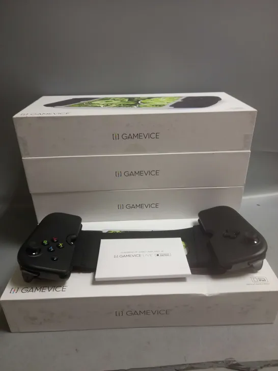 LOT OF 5 BOXED GAMEVICE GV150 CONTROLLERS MADE FOR IPAD