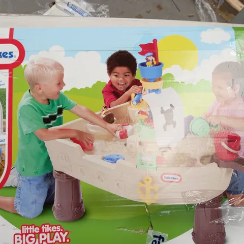 BOXED LITTLE TIKES ANCHORS AWAY PIRATE SHIP WATER TABLE - COLLECTION ONLY