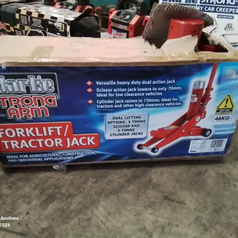 BOXED CLARKE STRONG ARM FORKLIFT/TRACTOR JACK