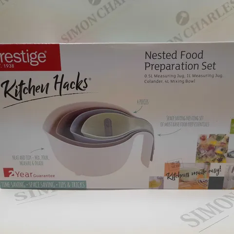 BRAND NEW PRESTIGE NESTED FOOD PREPARATION SETS