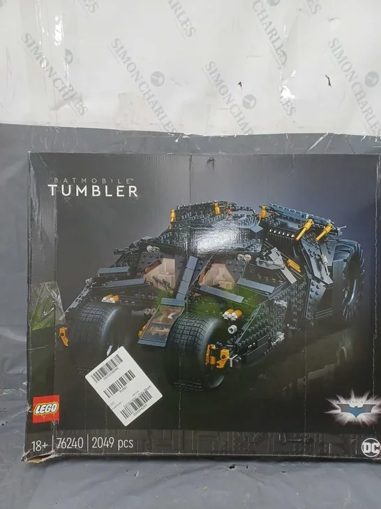 BOXED LEGO 76240 BATMAN THE DARK KNIGHT TRILOGY BATMOBILE TUMBLER 76240 RRP £229.99