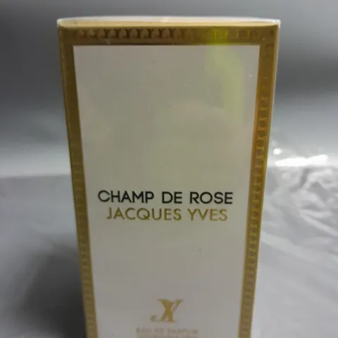 SEALED JACQUES YVES CHAMP DE ROSE EAU DE PARFUM FOR HER 100ML