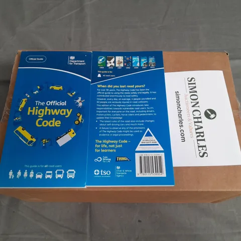 LOT OF APPROXIMATELY 54 COPIES OF THE OFFICIAL HIGHWAY CODE